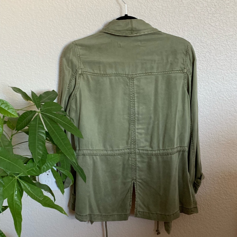 Drape front cargo jacket - Picture 3 of 3